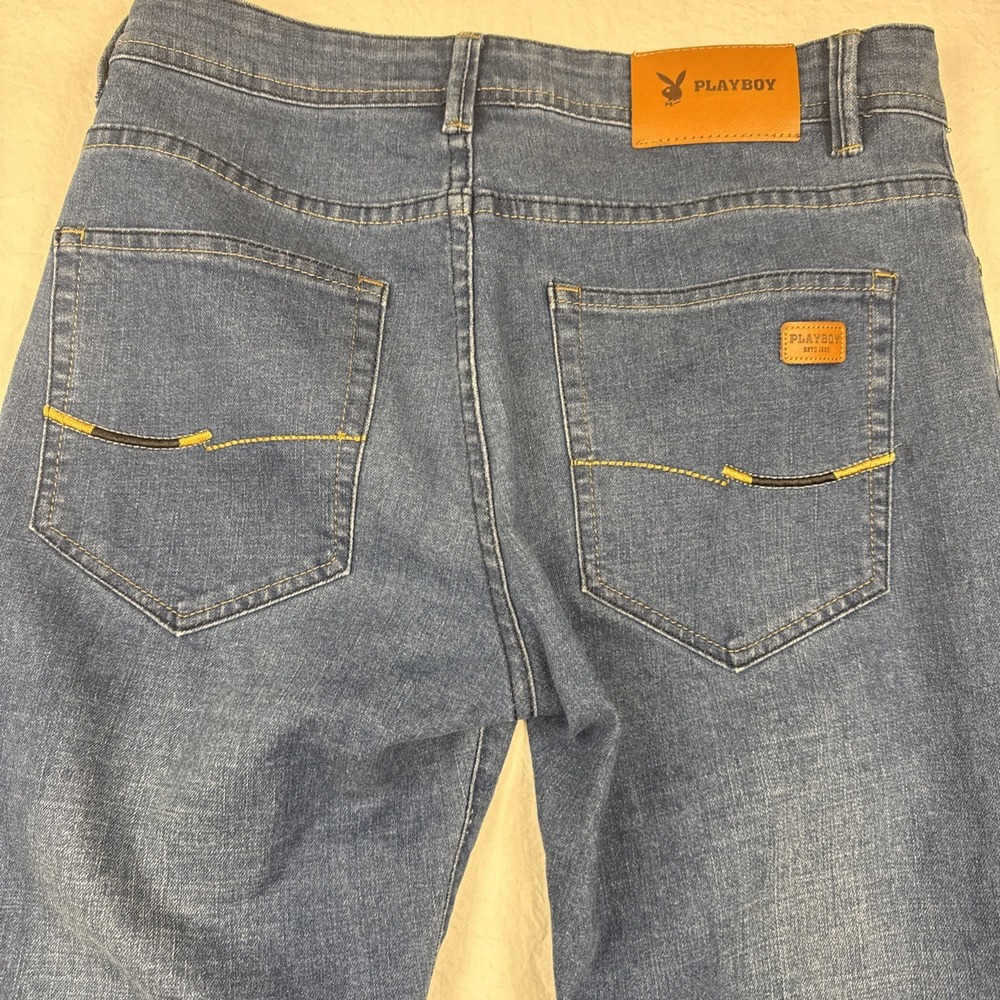 Playboy  Jeans Women's size 30 Blue stretch Denim